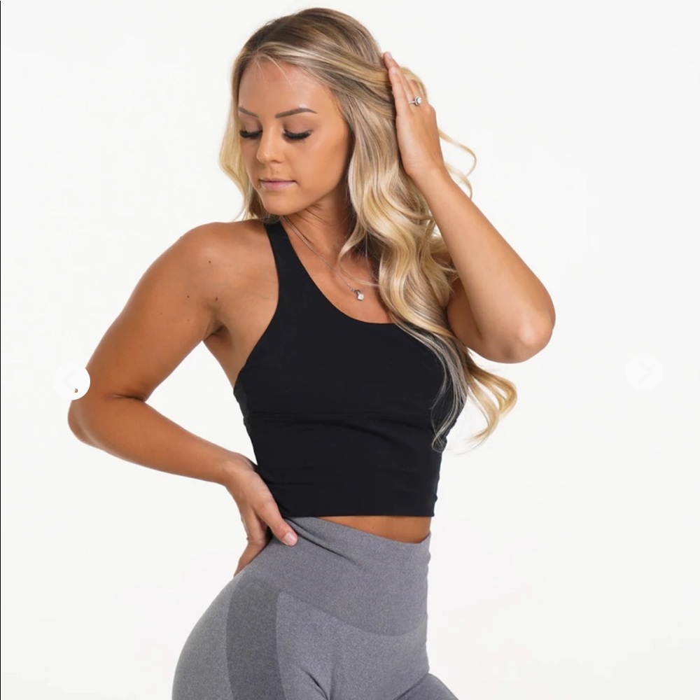Black NVGTN Top